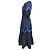 Vestido Midi Cinturón Josefina en Algodón Azul Marino Ulla Johnson - vista 2