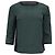 Blusa bicolore Weekend Max Mara in viscosa verde
