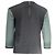Blusa bicolore Weekend Max Mara in viscosa verde - vista 4