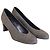 Décolleté Chic Stuart Weitzman in Lurex Argento Metallico - vista 3