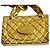Accessorio Pendente Collana Matelassé Chanel D'oro Metallico - vista 3