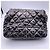 Timeless Chanel Bolso de solapa de nylon con estampado abstracto Rock in Moscow Gris - vista 7