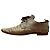 Autre Marque Chaussures en cuir à lacets eb.a.gos Doré - vue 5