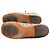 Autre Marque Chaussures en cuir à lacets eb.a.gos Doré - vue 8