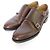 Chaussures de ville en cuir à double boucle Bally