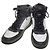 Sneakers alte Monogram Rivoli di Louis Vuitton Marrone Nero Bianco
