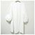 Autre Marque Merlette Langes Ausgestelltes Kleid Weiß - Ansicht 2