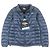 Autre Marque POLE WARDS Fusiondry Down Nylon Down Jacket Blue Navy blue