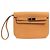 Hermès Pochette Curry Kelly depeches 25 Arancione