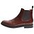 Church's Botas Chelsea de cuero marrón cepillado - talla EU 38 Castaño