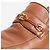 Gucci Mocassini in pelle tan - taglia EU 38 Marrone - vista 3