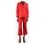 Autre Marque Rotes Baumwollmischanzug-Set - Größe UK 8 - Ansicht 3