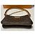 Pochette Louis Vuitton Liv in pelle marrone scuro - vista 10