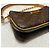 Pochette Louis Vuitton Liv in pelle marrone scuro - vista 6