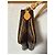 Pochette Louis Vuitton Liv in pelle marrone scuro - vista 9