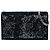 Portafoglio Kate Monogram in paillettes nere Saint Laurent con catena Nero