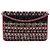 Wallet On Chain Chanel Rotes CC Gesteppte Tweed Geldbörse mit Kette