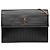 Borsa a tracolla Victoire in pelle di vitello trapuntata nera di Saint Laurent Nero