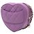 Chanel Mini in Pelle di Agnello Viola CC in Cuore d'Amore Crossbody Porpora - vista 2