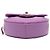 Chanel Mini in Pelle di Agnello Viola CC in Cuore d'Amore Crossbody Porpora - vista 3