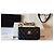 Wallet On Chain Chanel Mini billetera con cadena y soporte para teléfono. Negro - vista 5