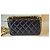 Wallet On Chain Chanel Mini billetera con cadena y soporte para teléfono. Negro - vista 8