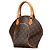 Borsa Louis Vuitton Monogram Ellipse PM Marrone - vista 2