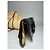 Clutch in pelle verniciata Loewe Madrid vintage nera Nero - vista 7