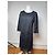 Abito Vintage Courreges Blu Nero 38/M - vista 11