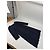 Abito Vintage Courreges Blu Nero 38/M - vista 4