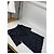 Abito Vintage Courreges Blu Nero 38/M - vista 8