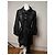 Trench coat trasparente vintage Courreges nero M