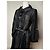 Trench coat trasparente vintage Courreges nero M - vista 11