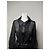 Trench coat trasparente vintage Courreges nero M - vista 7