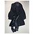Trench coat trasparente vintage Courreges nero M - vista 9
