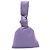 Borsa BV Twist Mini in vitello viola di Bottega Veneta Porpora