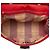 Bamboo Sac à main quotidien en cuir rouge large avec bambou Gucci - vue 4