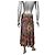Gonna Etro in lana multicolore stampa paisley - vista 7