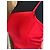 Autre Marque Rotes Abendkleid aus Seide mit Schleife - Ansicht 3