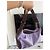 Balancel Lancel Bowling Handtasche hellbraun Stoff - Ansicht 5
