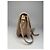 Vintage Givenchy Umhängetasche aus Leder in Beige - Ansicht 10
