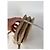 Vintage Givenchy Umhängetasche aus Leder in Beige - Ansicht 15