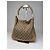Bamboo Vintage Gucci Monogramm 2Way Bambus-Handtasche Beige - Ansicht 2