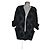 Abrigo Zara negro de viscosa talla M