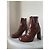 Botines Topshop de piel marrón Castaño - vista 2