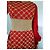 Abito lungo rosso in jersey e lurex oro Pierre Balmain - vista 4