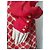 Abito lungo rosso in jersey e lurex oro Pierre Balmain - vista 6