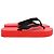 Las chanclas de plataforma Dune de The Row en goma roja
