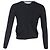 Knopf-Cardigan RED Valentino aus schwarzer Wolle - Ansicht 3