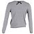 RED Valentino Knopf-Cardigan aus grauer Wolle - Ansicht 3